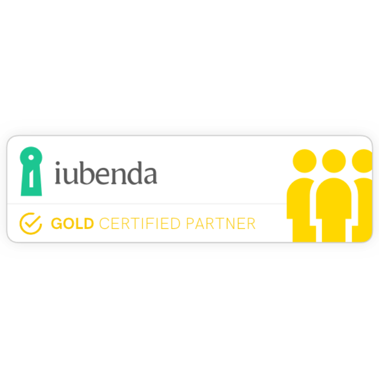 Iubenda Gold Partner